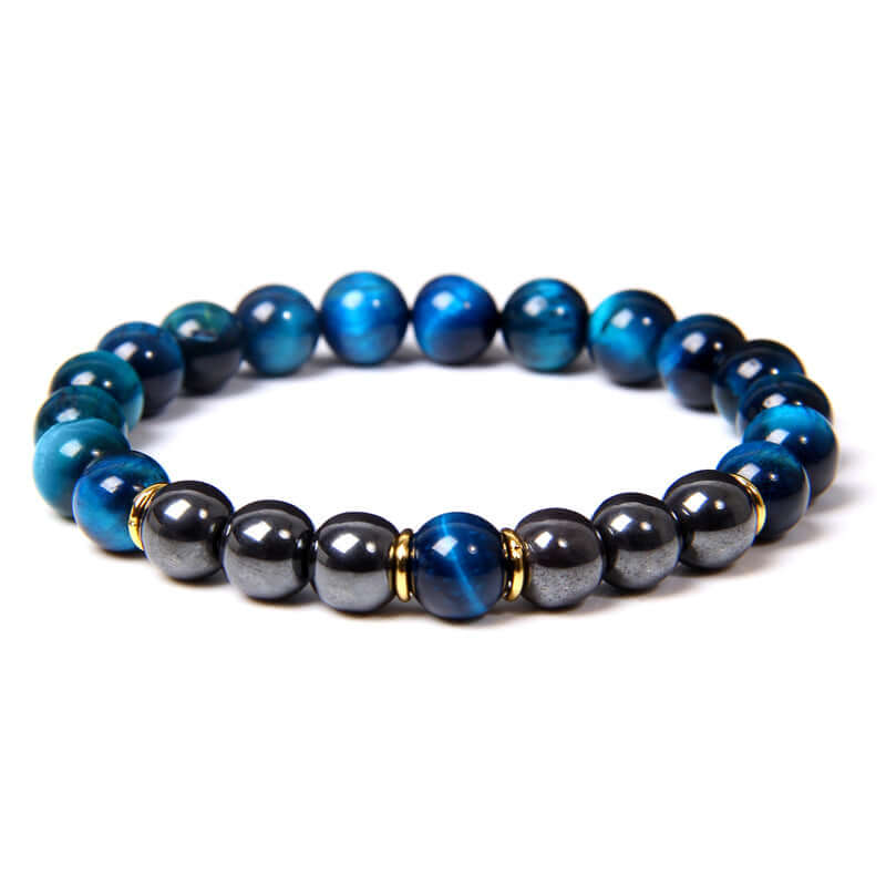 tiger eye energy bracelet Fitness Men's Bracelet Gift Jewelry - Hadi Craft