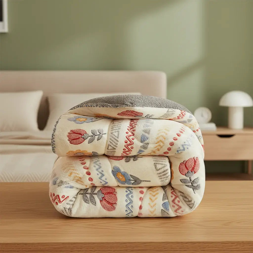 tribal geometric queen comforter set | Hadi Craft USA