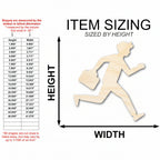 unfinished wood business man cutout | Hadi Craft USA