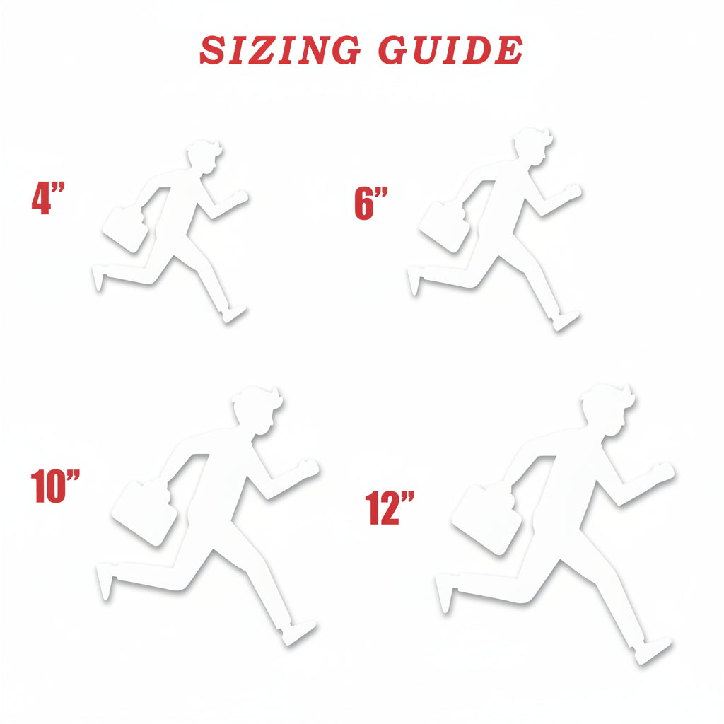 unfinished wood business man cutout | Hadi Craft USA