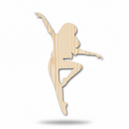 unfinished wood dancer shape - Hadi Craft USA