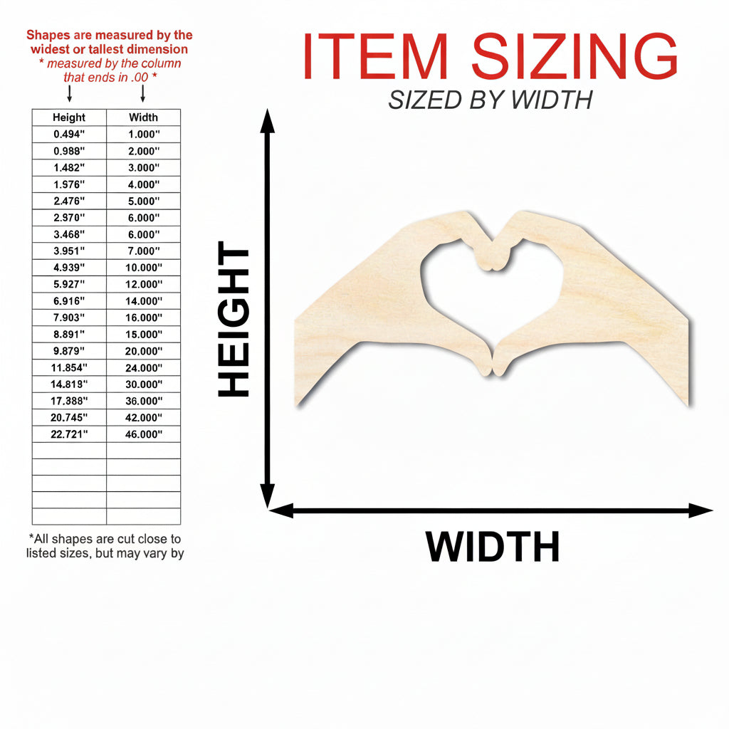unfinished wood heart craft cutout | Hadi Craft USA