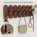 walnut wood wall mounted coat rack Wall Mount,Wall Mounted Coat Rack - Hadi Craft