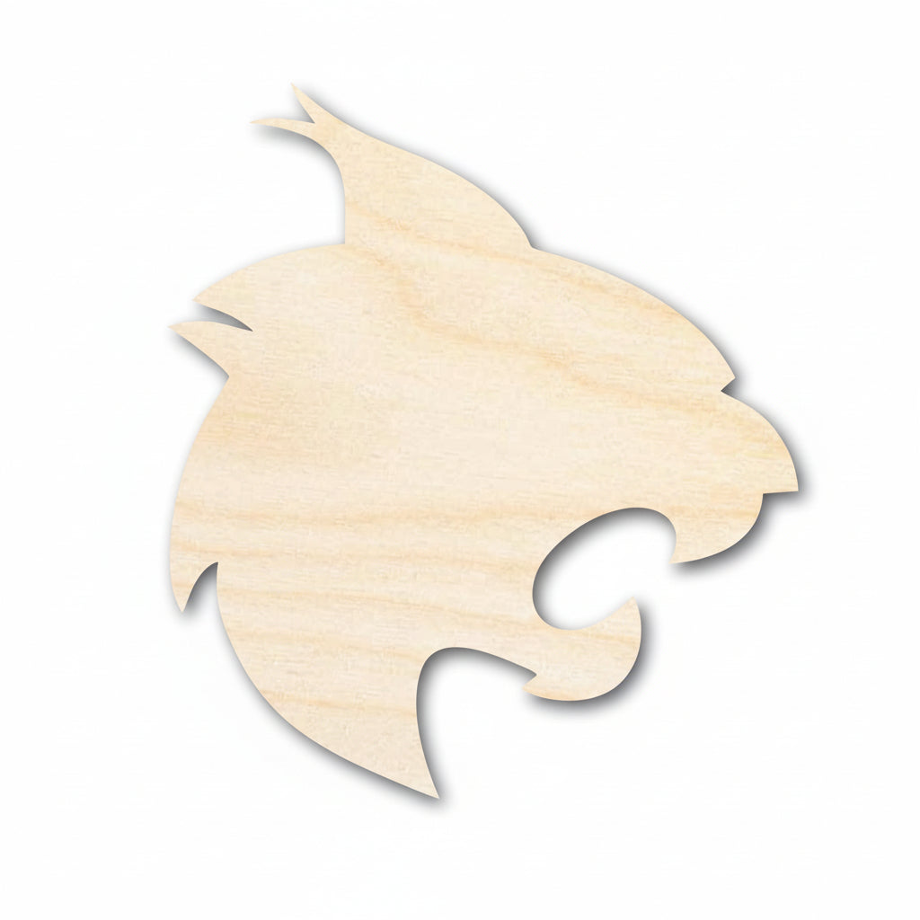 wildcat mascot DIY cutout | Hadi Craft USA