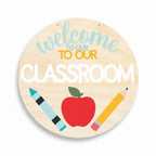 wood classroom door sign kit - Hadi Craft USA